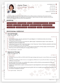 Sample CV Template